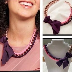 Stella & Dot BELLA BOW necklace